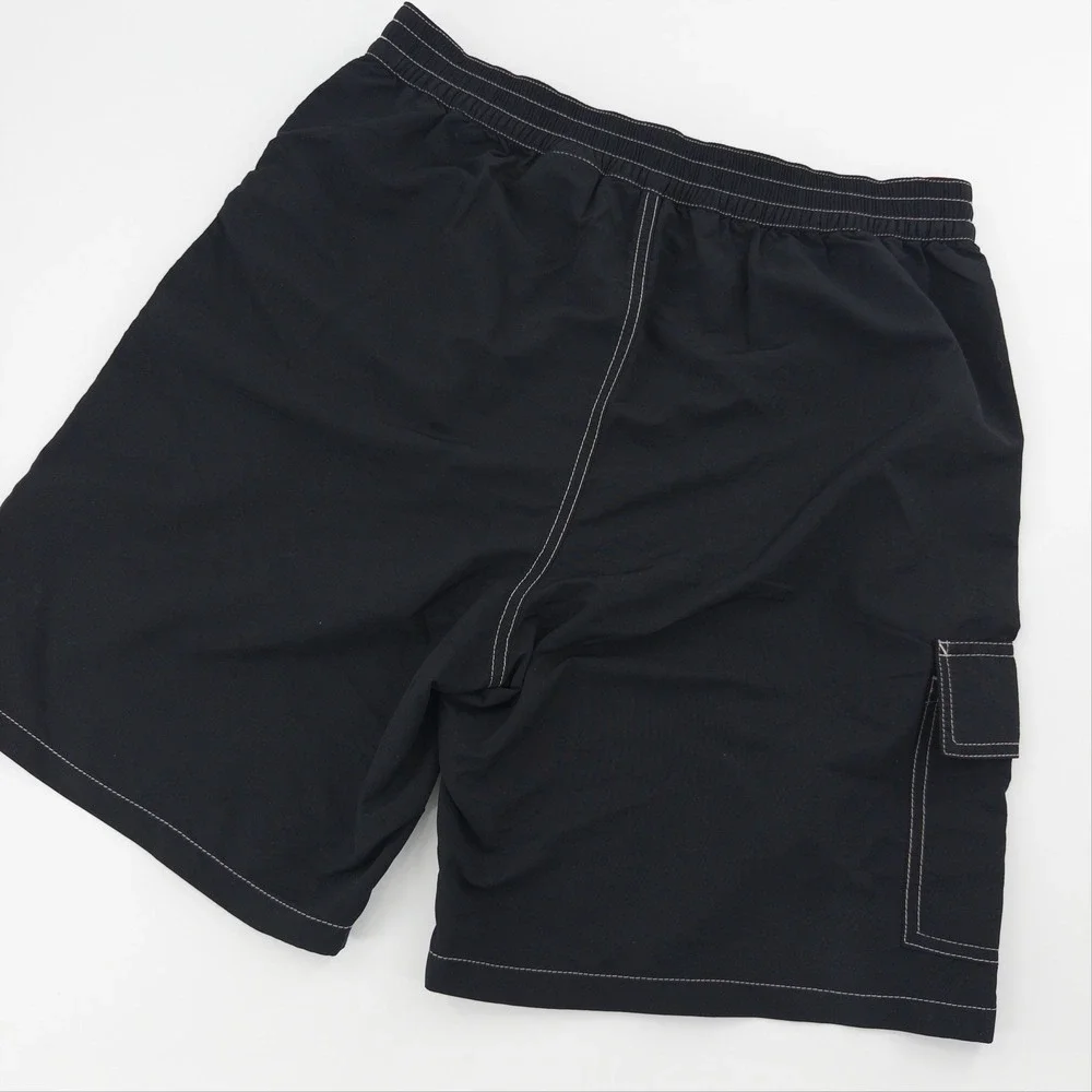 Polo Ralph Lauren Swim Trunks Mens Small Black Classic Cargo Streetwear